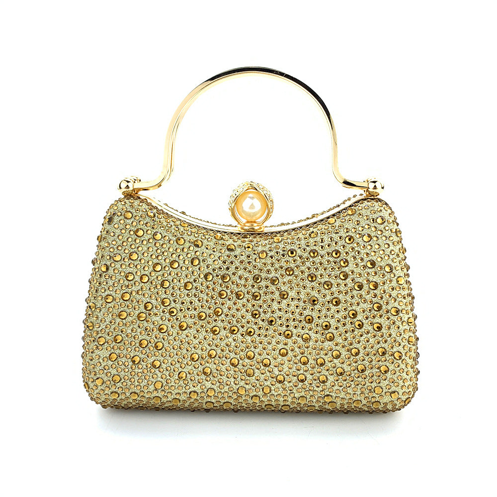 Rhinestone All Match Dress Diamond Wedding Dinner Bag