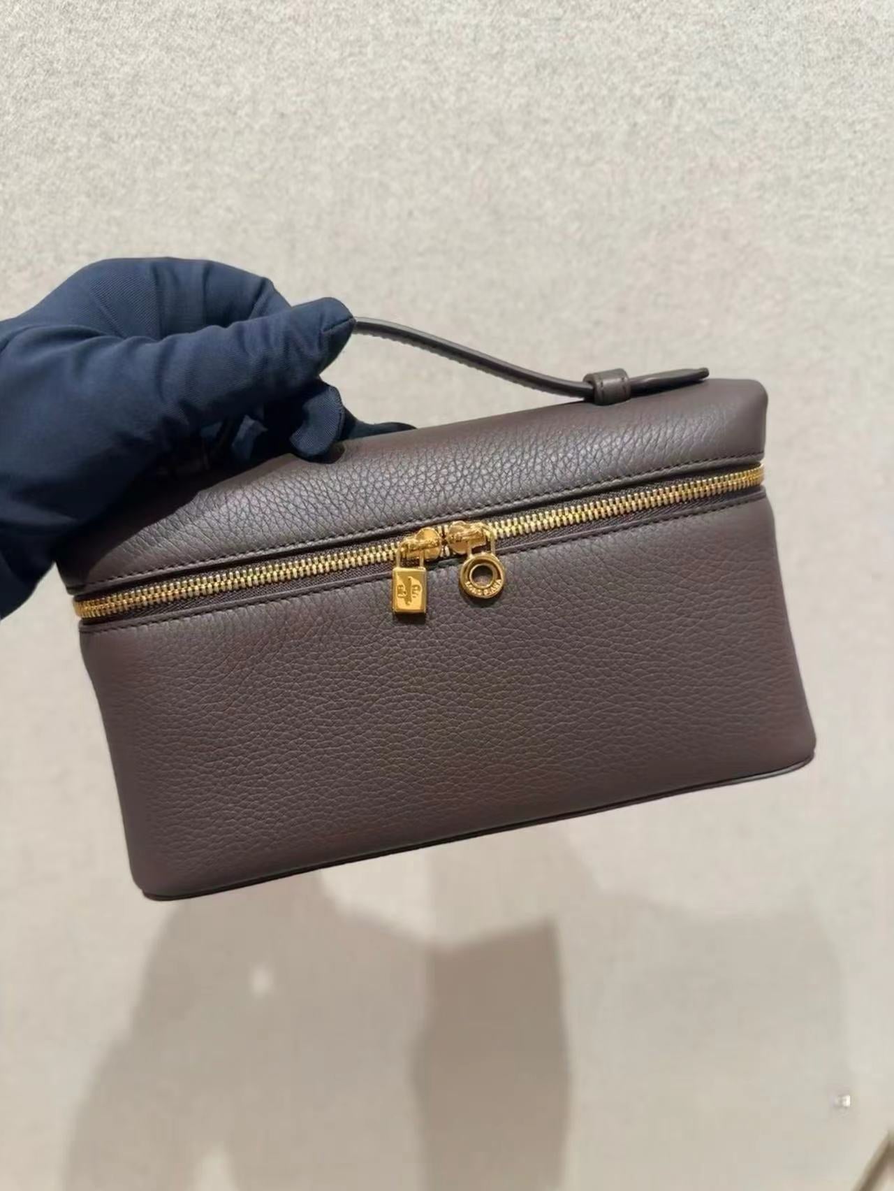 Women's Original Leather Lunch Box First Layer Cowhide Bags
