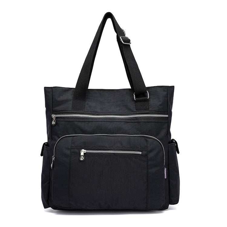 Women's Trendy Shopping Fashion Commuter Nylon Tote Bag
