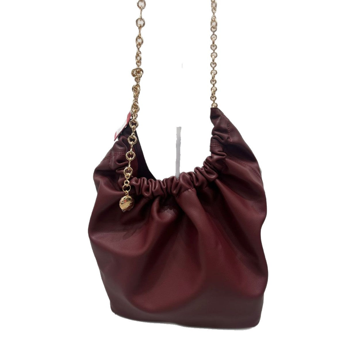 Layer Cowhide Garbage Chain Underarm Soft Genuine Women's Shoulder Bag