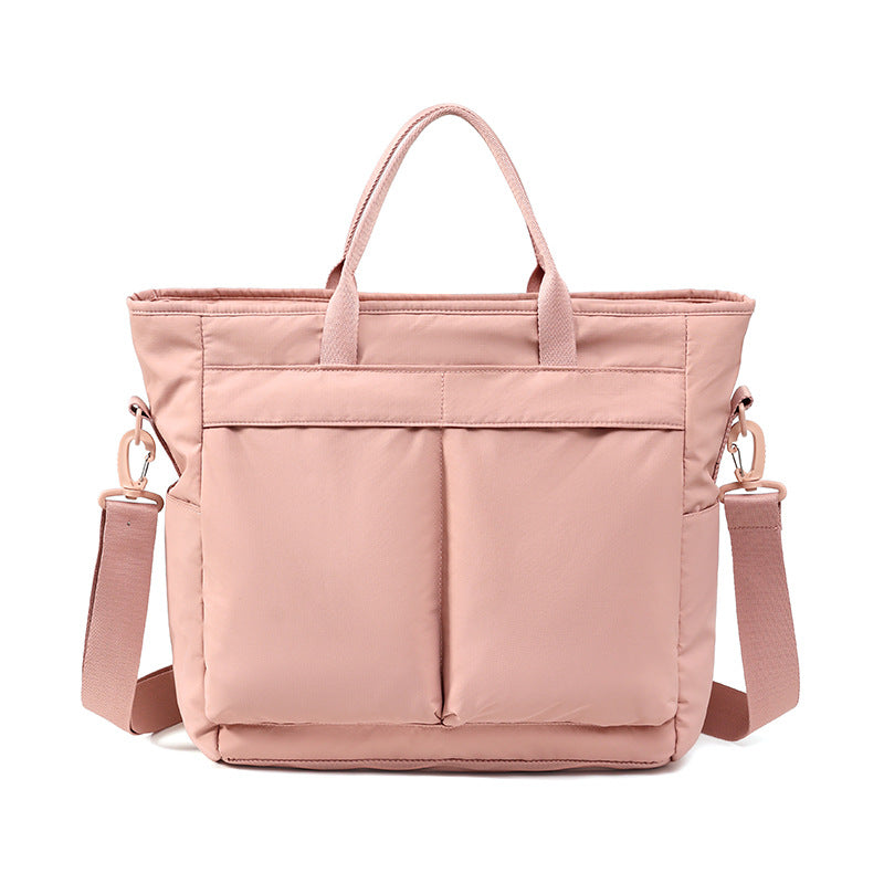 Women's & Men's Lightweight Durable Nylon Portable Large Capacity Women's Shoulder Bag