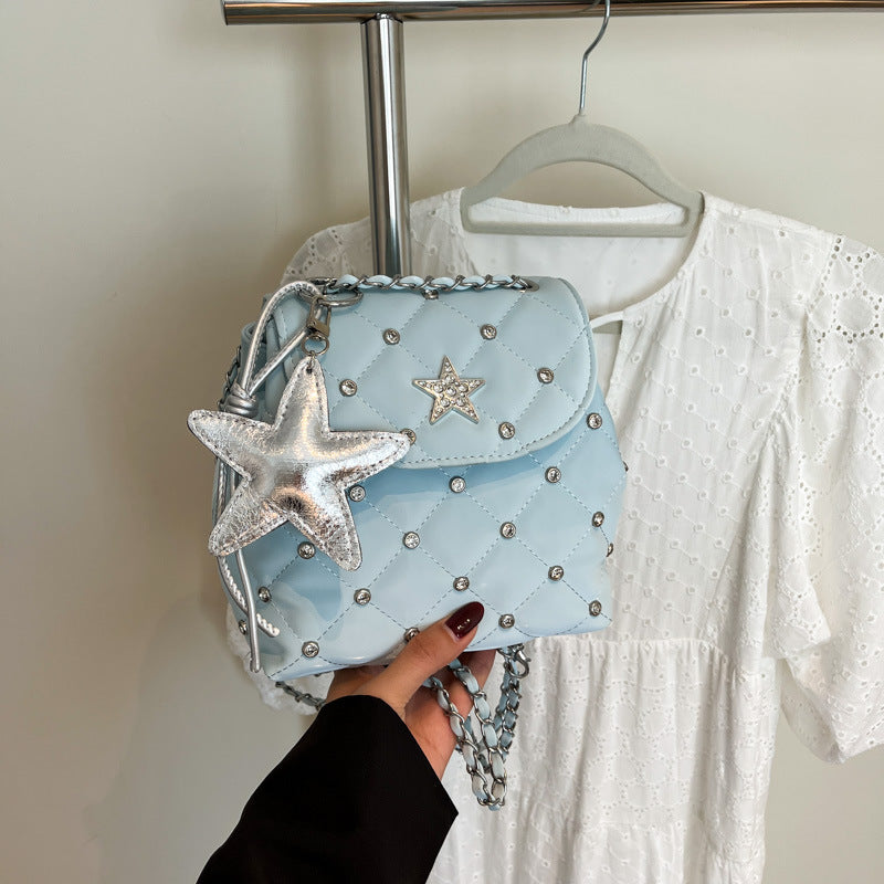 Classic Style Diamond Chain Underarm Female Women's Shoulder Bag