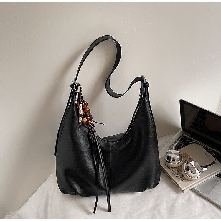 Casual Graceful Women's Retro Commute Single Women's Shoulder Bag
