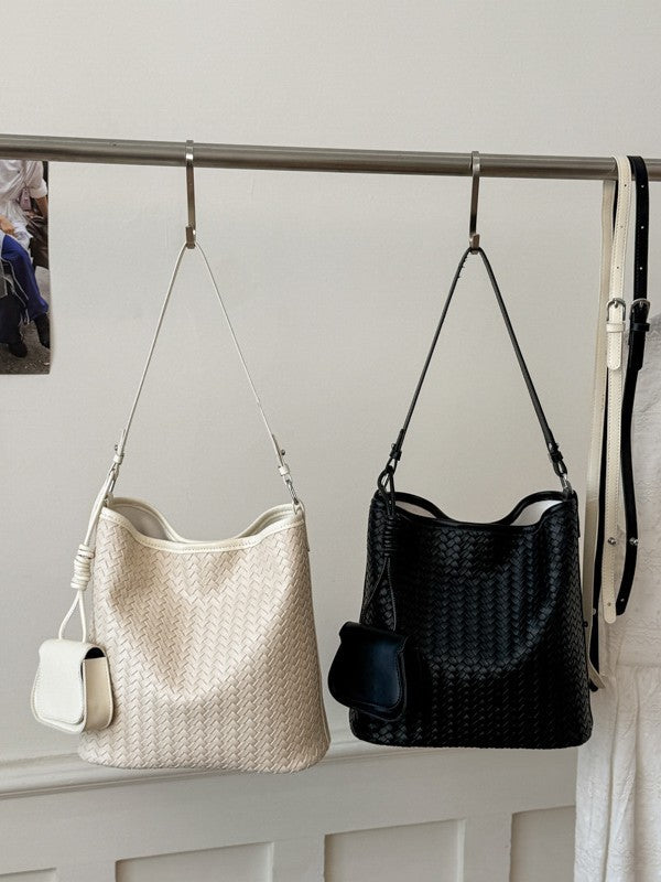 Women's Capacity Woven Hand Carrying Summer Simple Bags