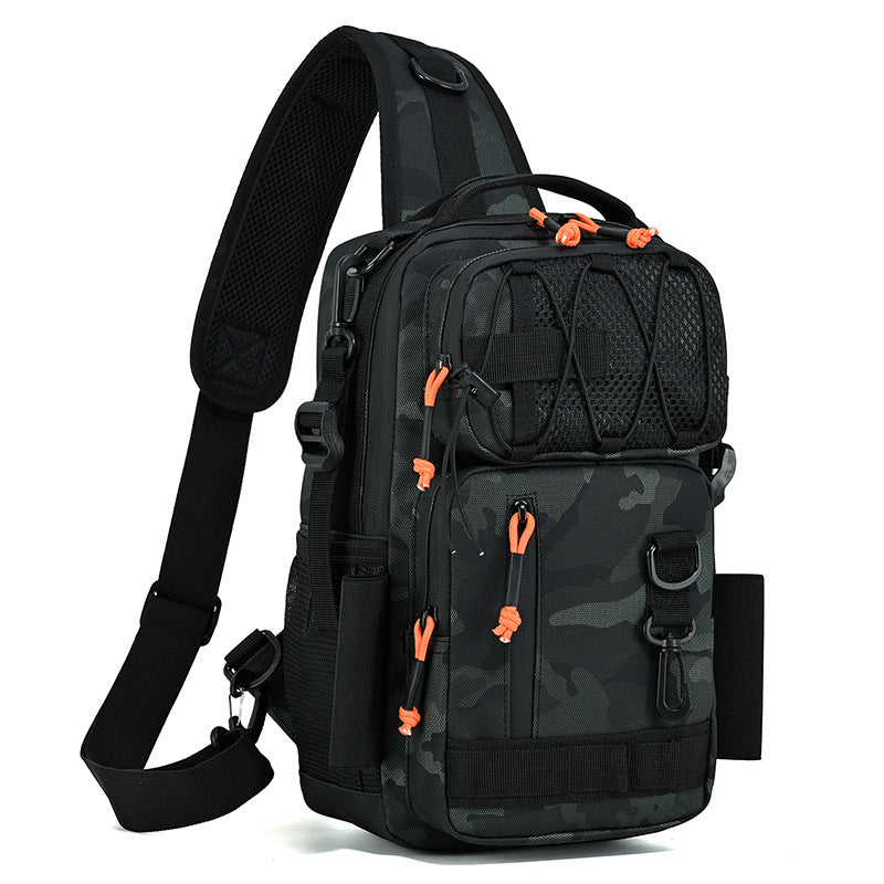 Women's & Men's Multifunctional Lure Water Repellent Fishing Mountain Climbing Men's Chest Bag