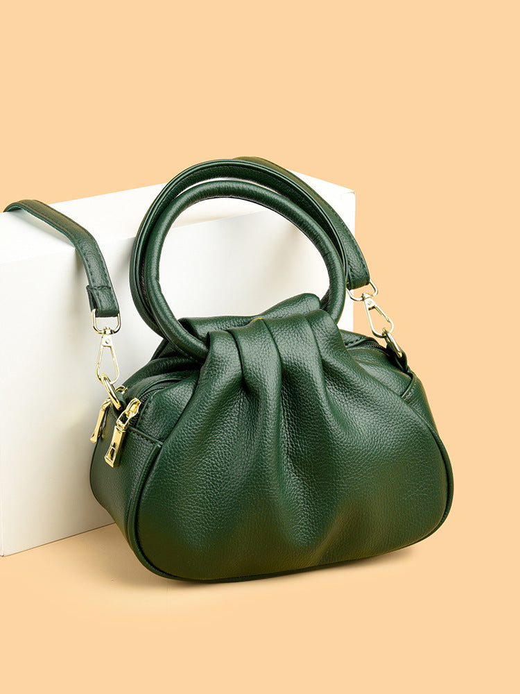 Fashion Women's Mother Simple Soft Leather Women's Handbag