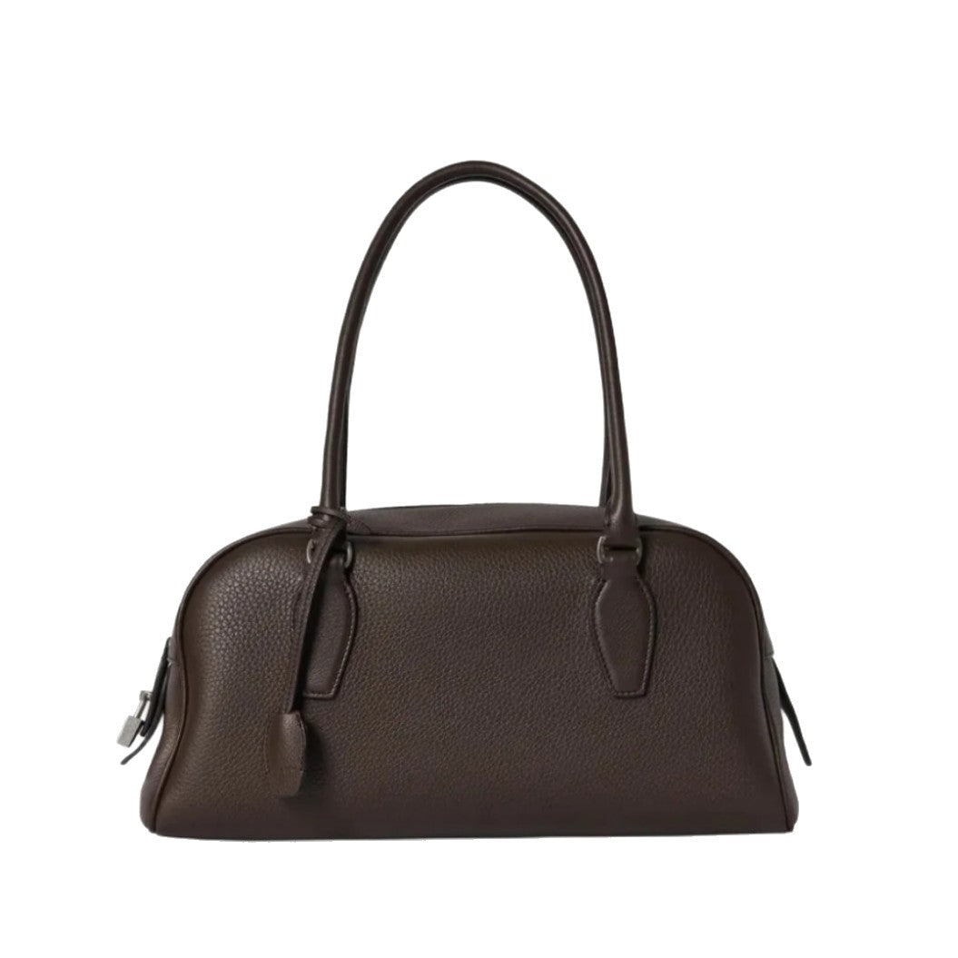 Women's Bowling Minimalist High Sense Top Layer Cowhide Fashion Women's Shoulder Bag