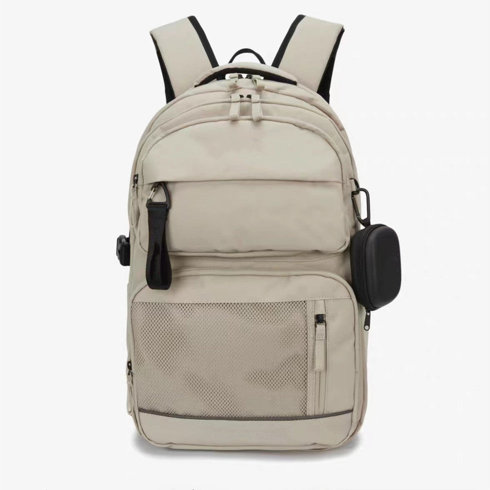 Three-piece Set Decompression Spine Protection Large Leisure Backpack