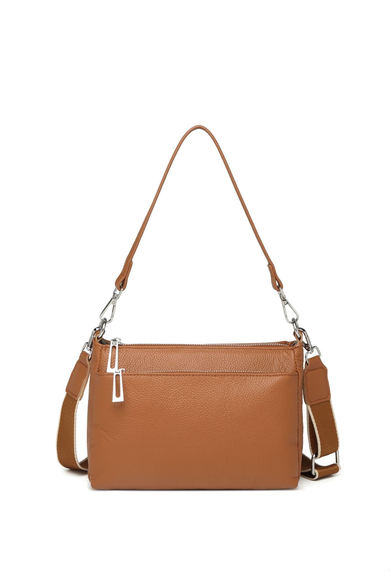 Women's Fashion Commuter First Layer Cowhide Large Capacity Versatile Women's Shoulder Bag