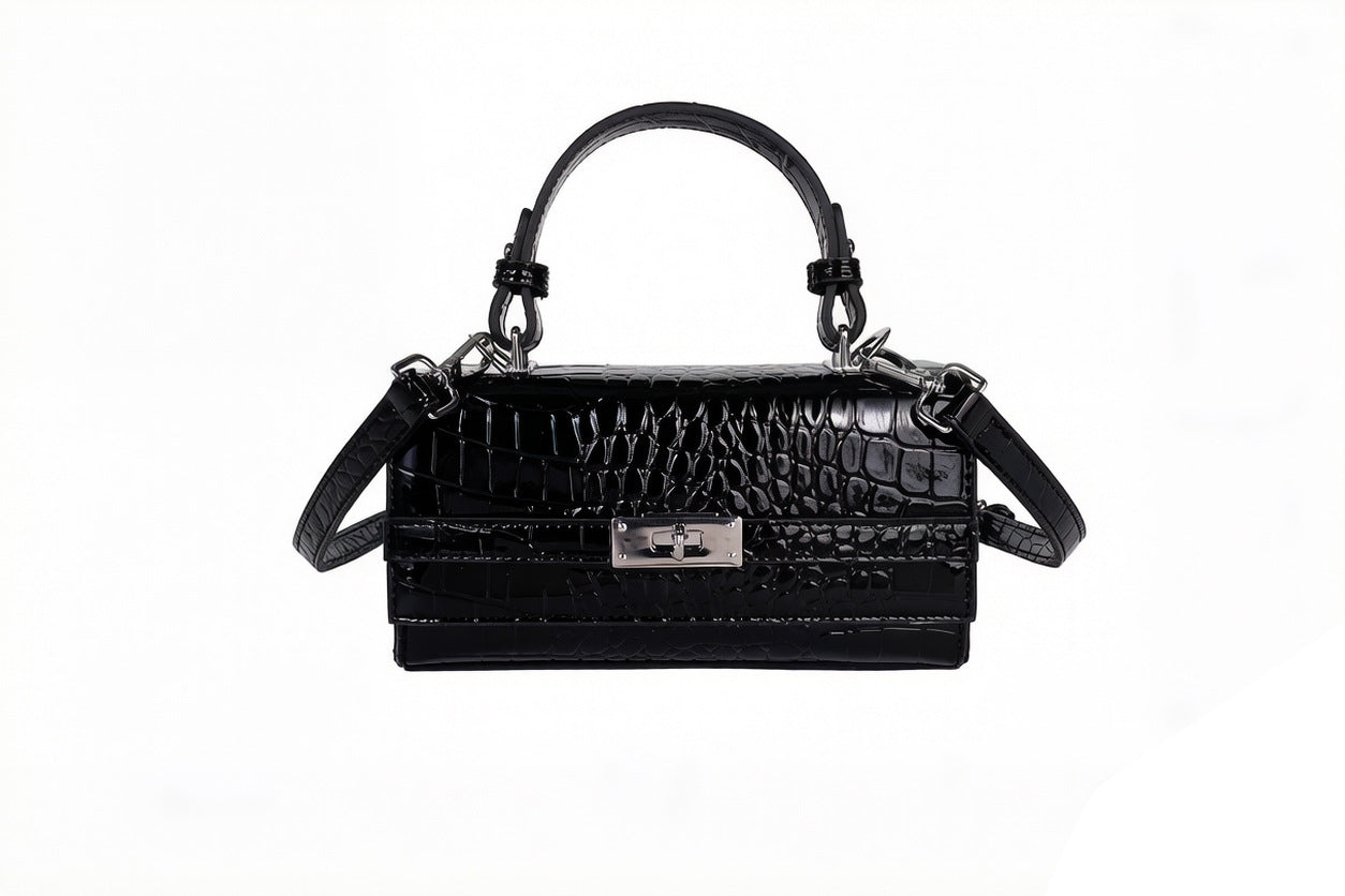 Niche High-grade Fashion Portable Kelly Female Crocodile Bags
