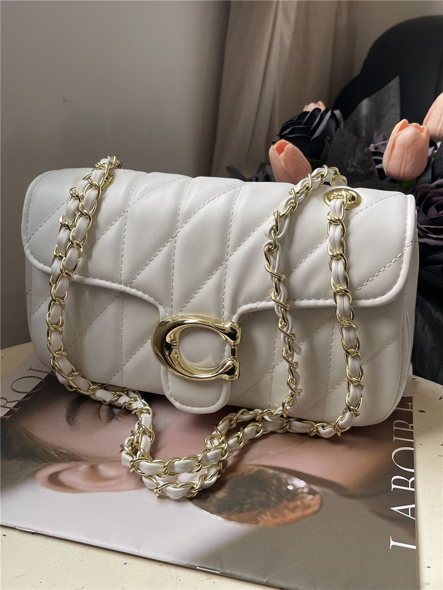 Unique Graceful Women's Fashion Rhombus Chain Women's Messenger Bag