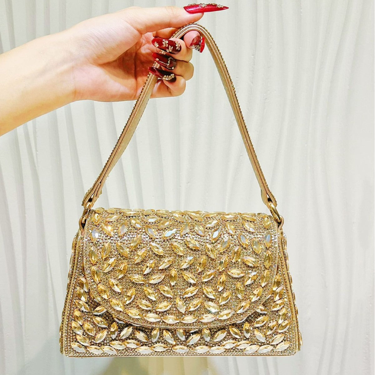 Women's Clutch Cheongsam High-grade Light Luxury Rhinestone Dinner Bag