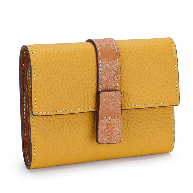 Women's Trifold Large Capacity Zipper Pocket Fashion Ladies Wallet