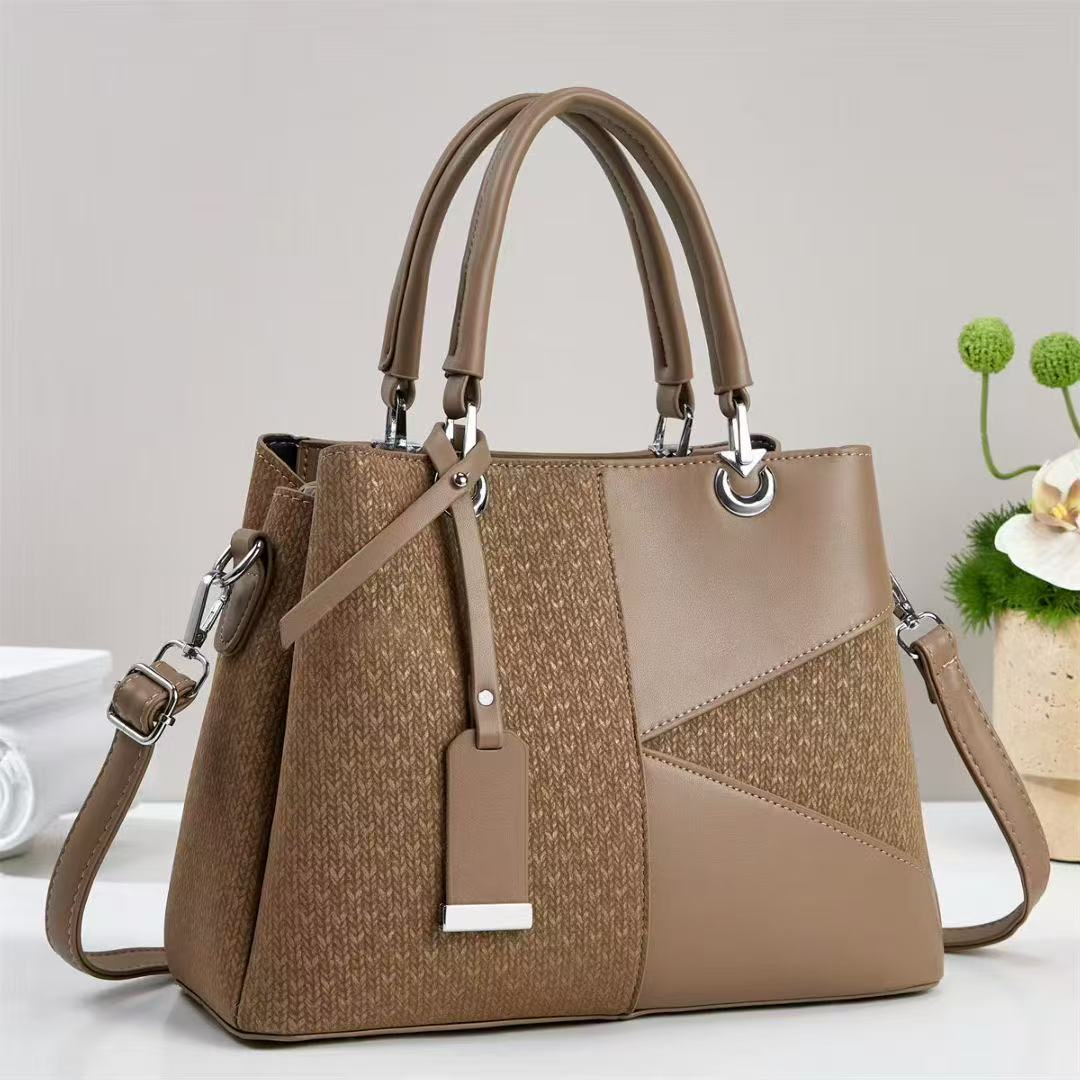 Women's Female Denim Boston Retro Hand Holding Women's Handbag