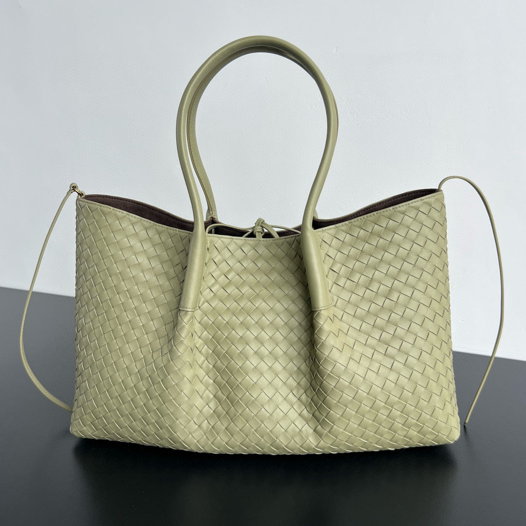 Cattle Leather Detachable Strap Double-sided Use Women's Handbag