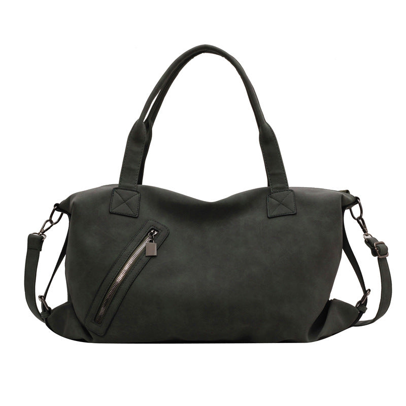 Women's Frosted Large Capacity High-grade Underarm Simple Women's Messenger Bag