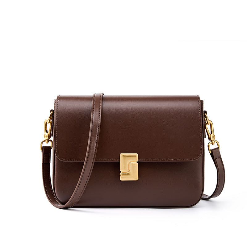 Fashion Women's Genuine Leather Commuter Cattle Bags