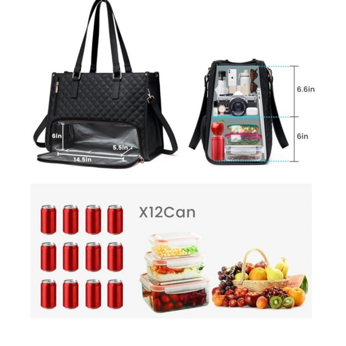 New Women's Large Capacity Light Luxury Backpacks