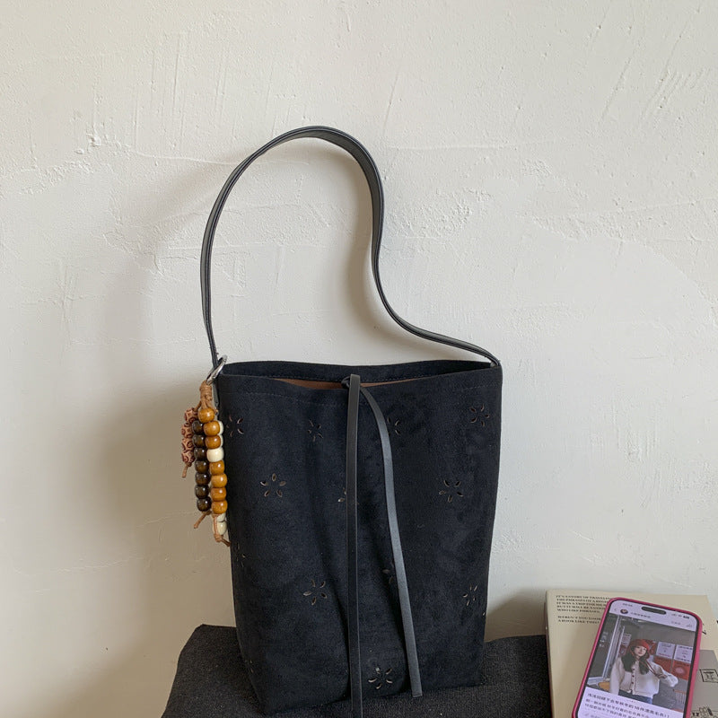 Women's Korean Style Carved Hollow Niche Retro Easy Matching Women's Handbag