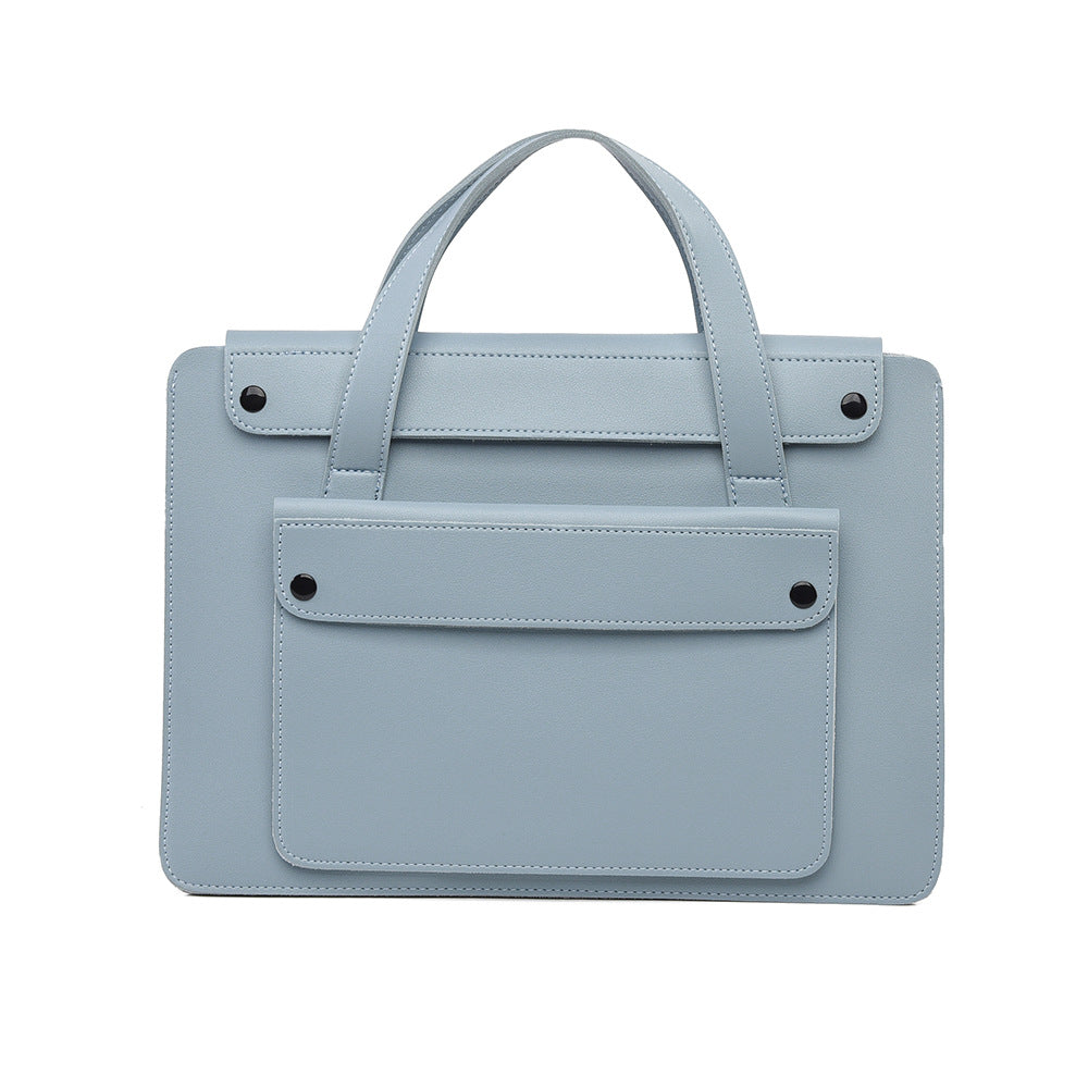 Organ Leather Portable Computer Suitable For Notebook Laptop Bag