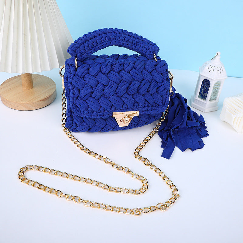 Women's Spring Ya Woven Cloth Chain Women's Messenger Bag