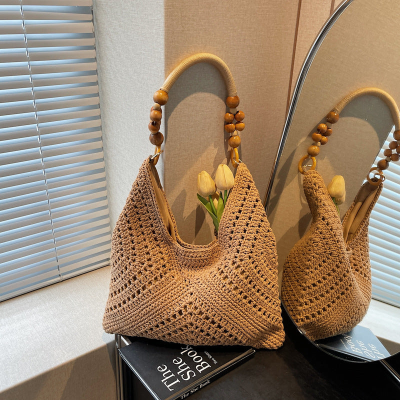 Women's Retro Straw Woven Trendy Ethnic Style Women's Shoulder Bag