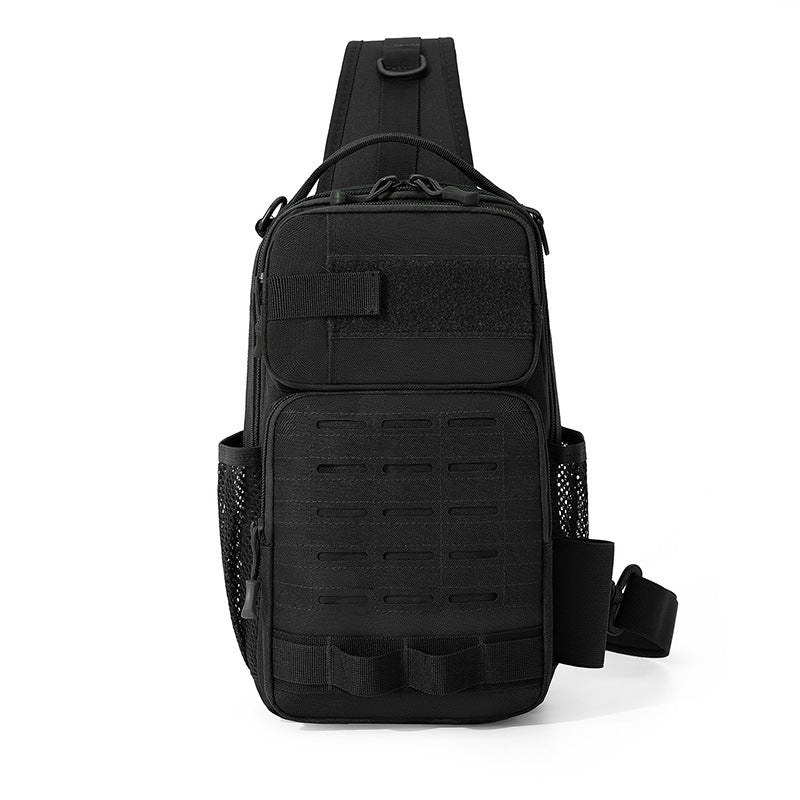 Apron Laser Cutting Multifunctional Cycling Slingshot Men's Chest Bag