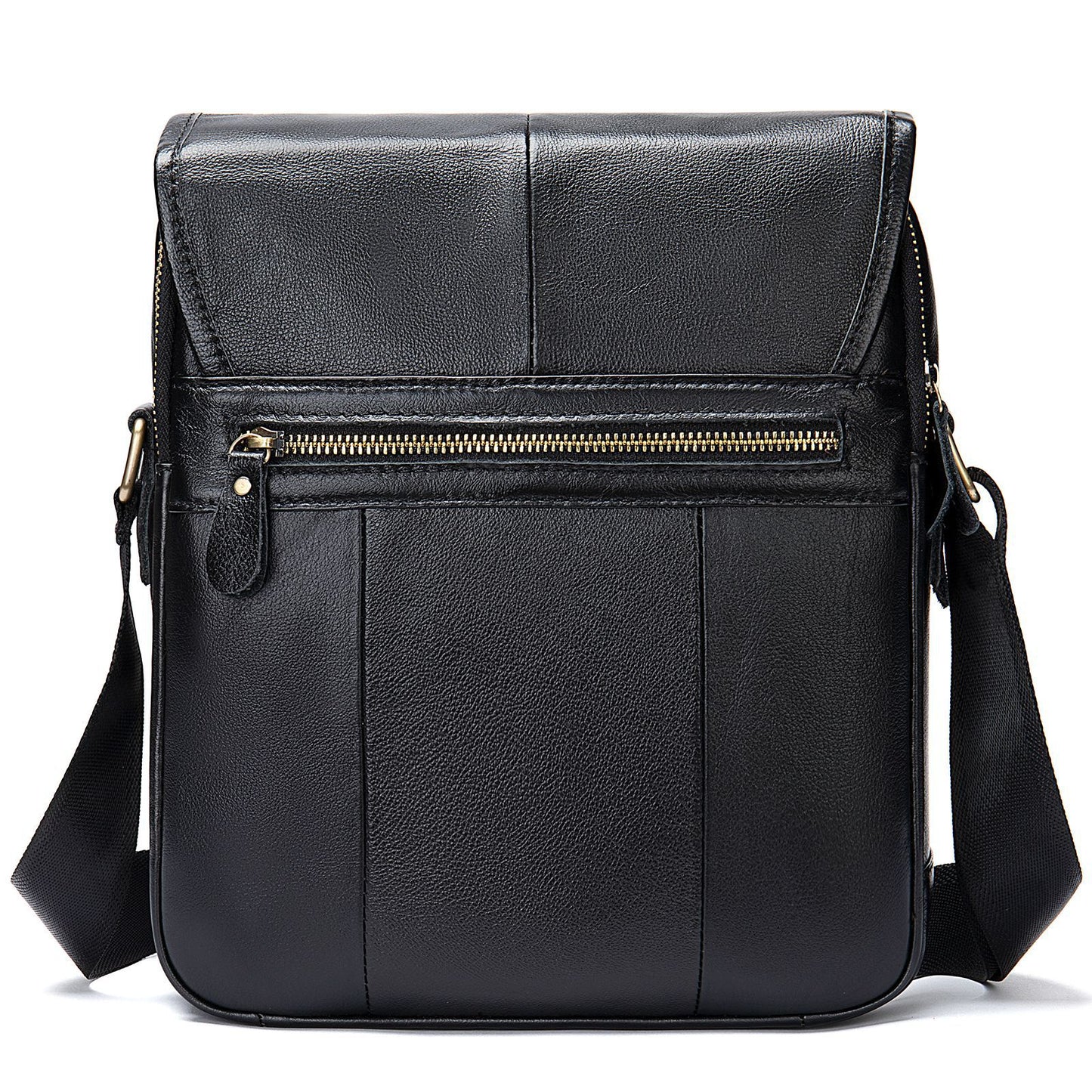 Men's Leather First Layer Cowhide Daily Commuter Bags