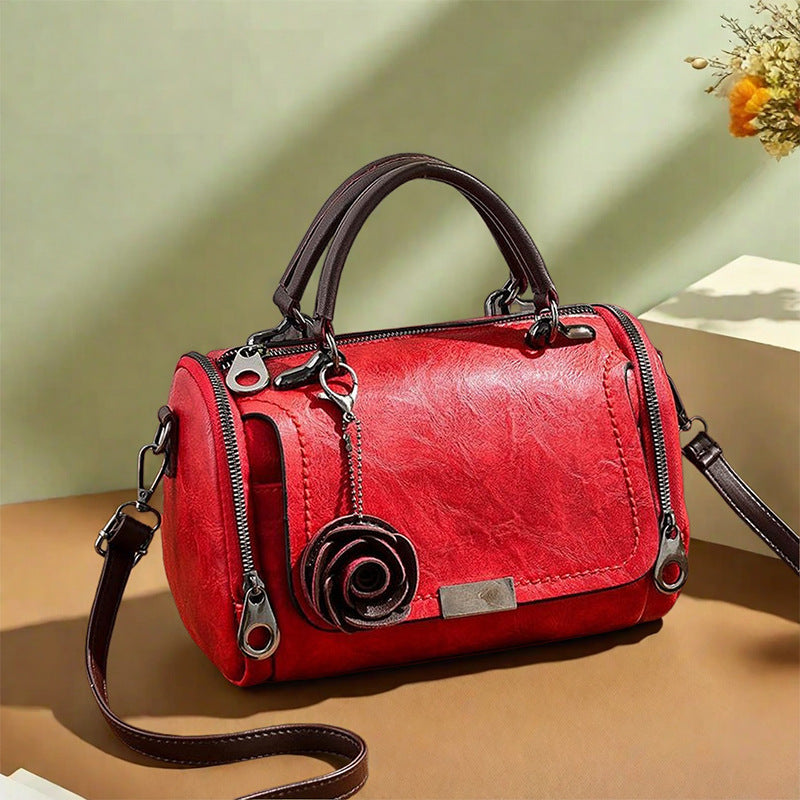 Women's Simple Fashion Trendy Large Capacity Western Style Women's Messenger Bag