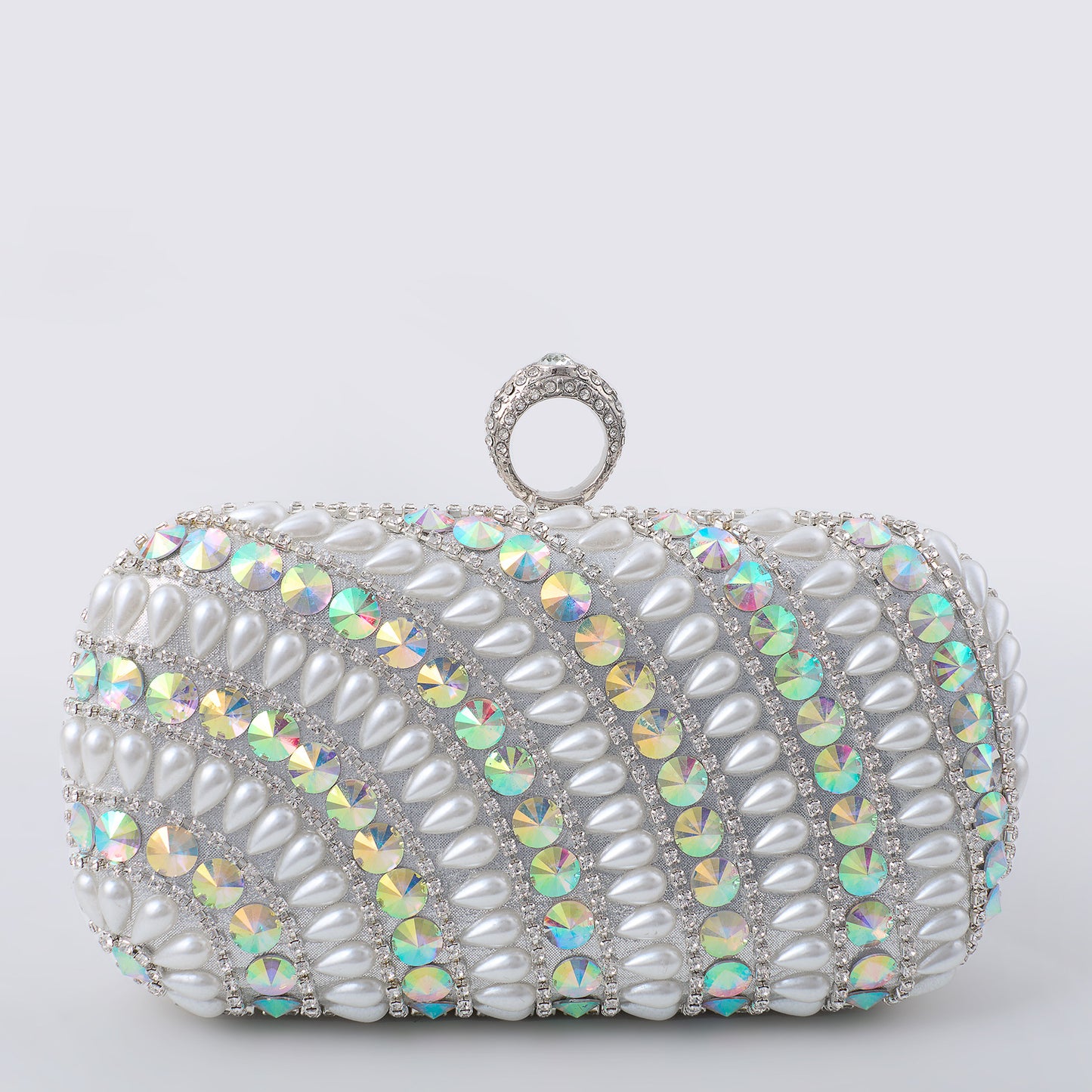 Women's Rhinestone Diamond Box Suitable For Wedding Party Dinner Bag