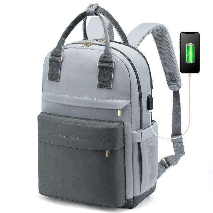Women's & Men's Fashion High-grade Large Capacity Leisure Backpack