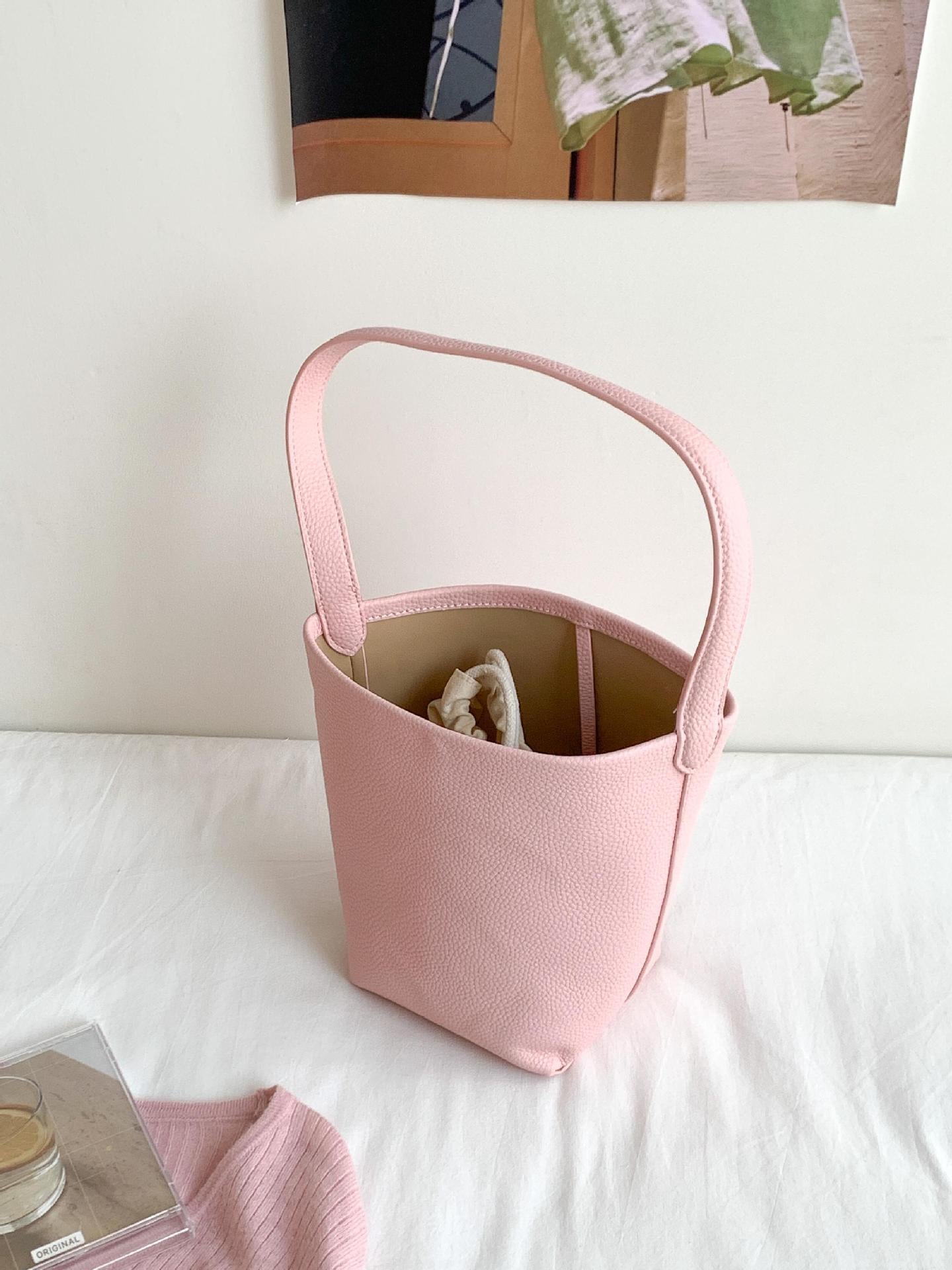 Women's Large Capacity High-grade Portable Simple Leather Women's Shoulder Bag