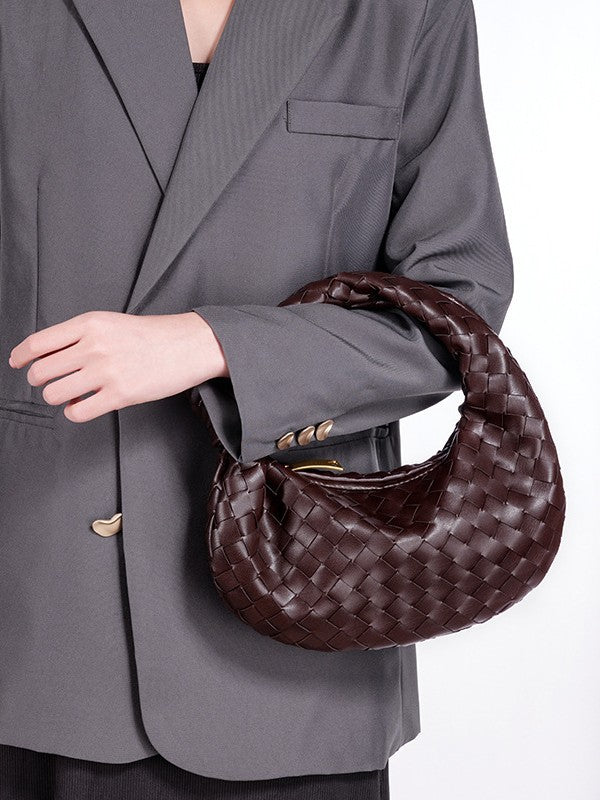 Women's Cloud Dumpling Underarm Large Capacity Croissant Knotted Women's Handbag