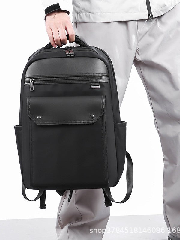 Men's Large Capacity Commute Inch Computer Durable Business Backpack