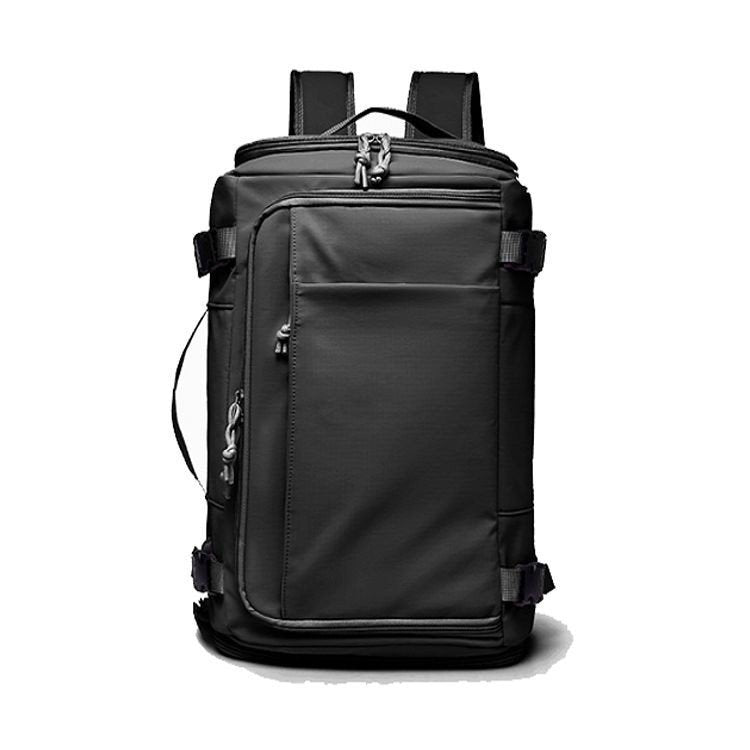 Men's Open Simple Breathable Large Capacity Independent Business Backpack