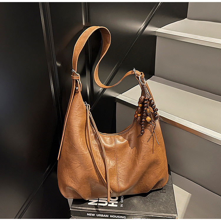 Casual Graceful Women's Retro Commute Single Women's Shoulder Bag