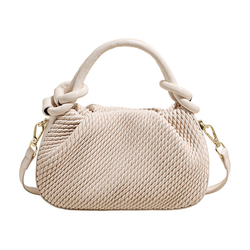Women's Korean Style Niche Early Spring Simple Rhombus Small Square Bag