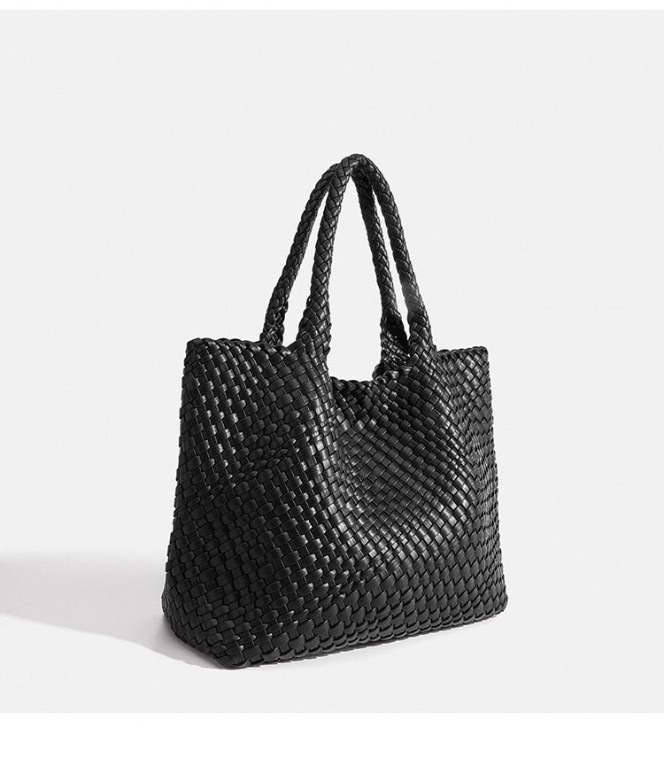 Women's High-grade Hand-woven Large Capacity Fashion Commuter Bags