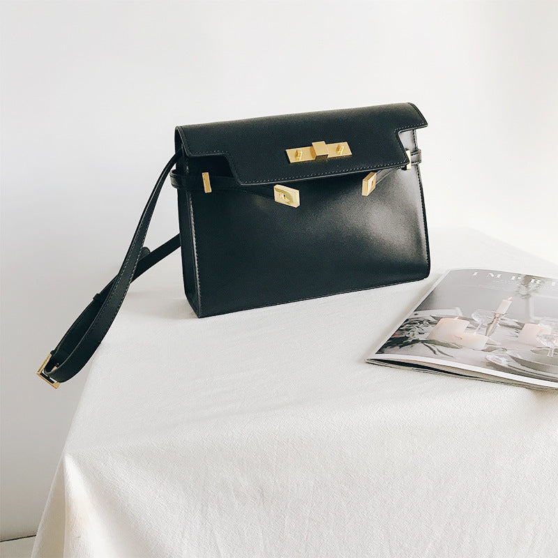 Unique Women's Manhattan Leather Portable Cowhide Bags