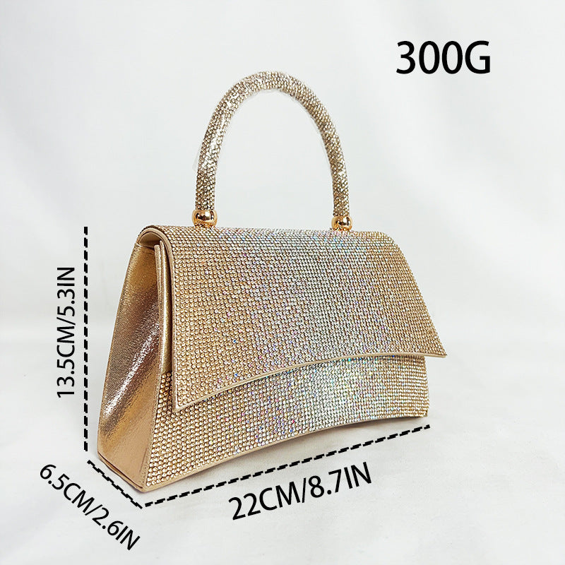 Diamond Simple Light Luxury Dress Wrist Magnetic Dinner Bag