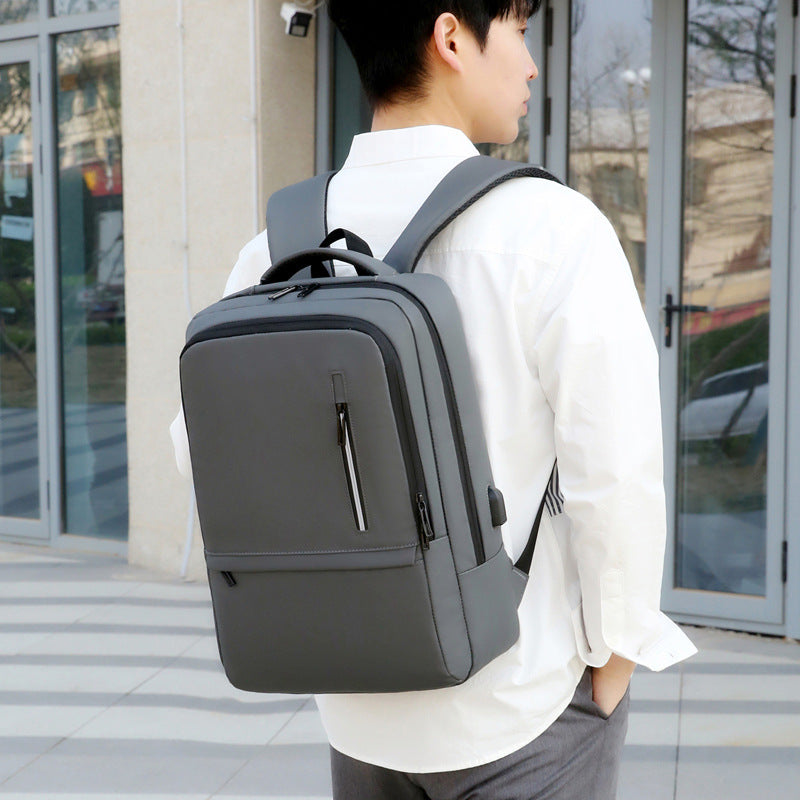 Durable Men's Printable Large Capacity Computer Business Backpack