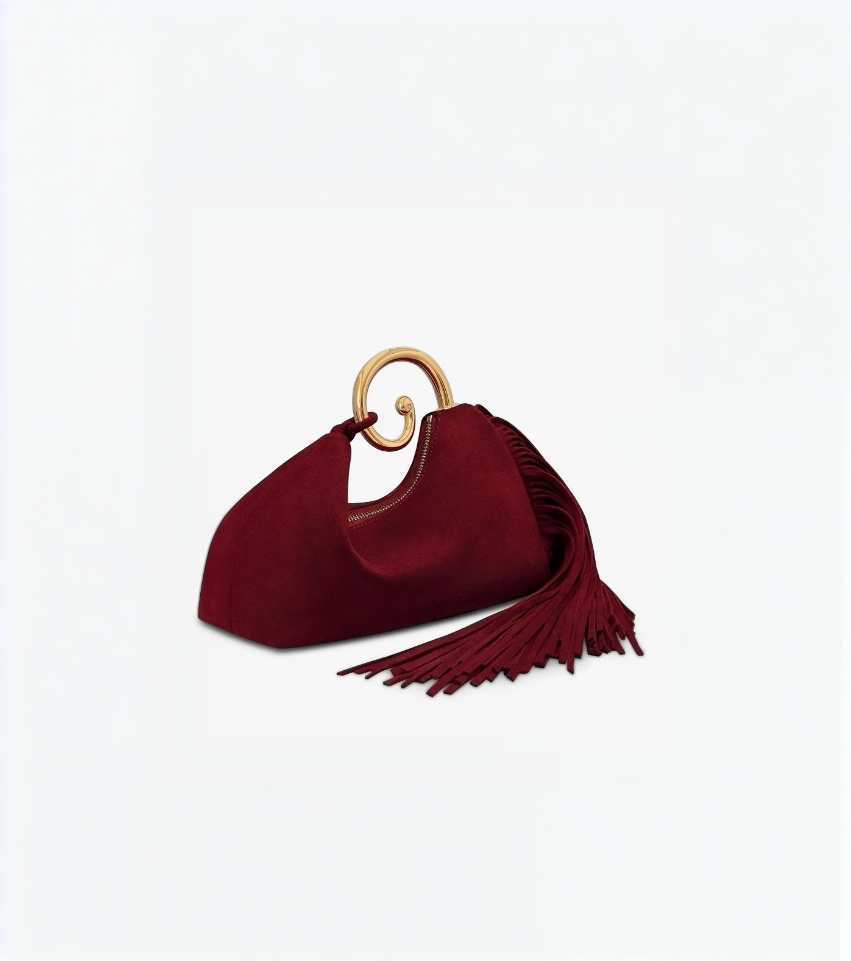 Retro Advanced Texture Fashion Elegant Tassel Dinner Bag