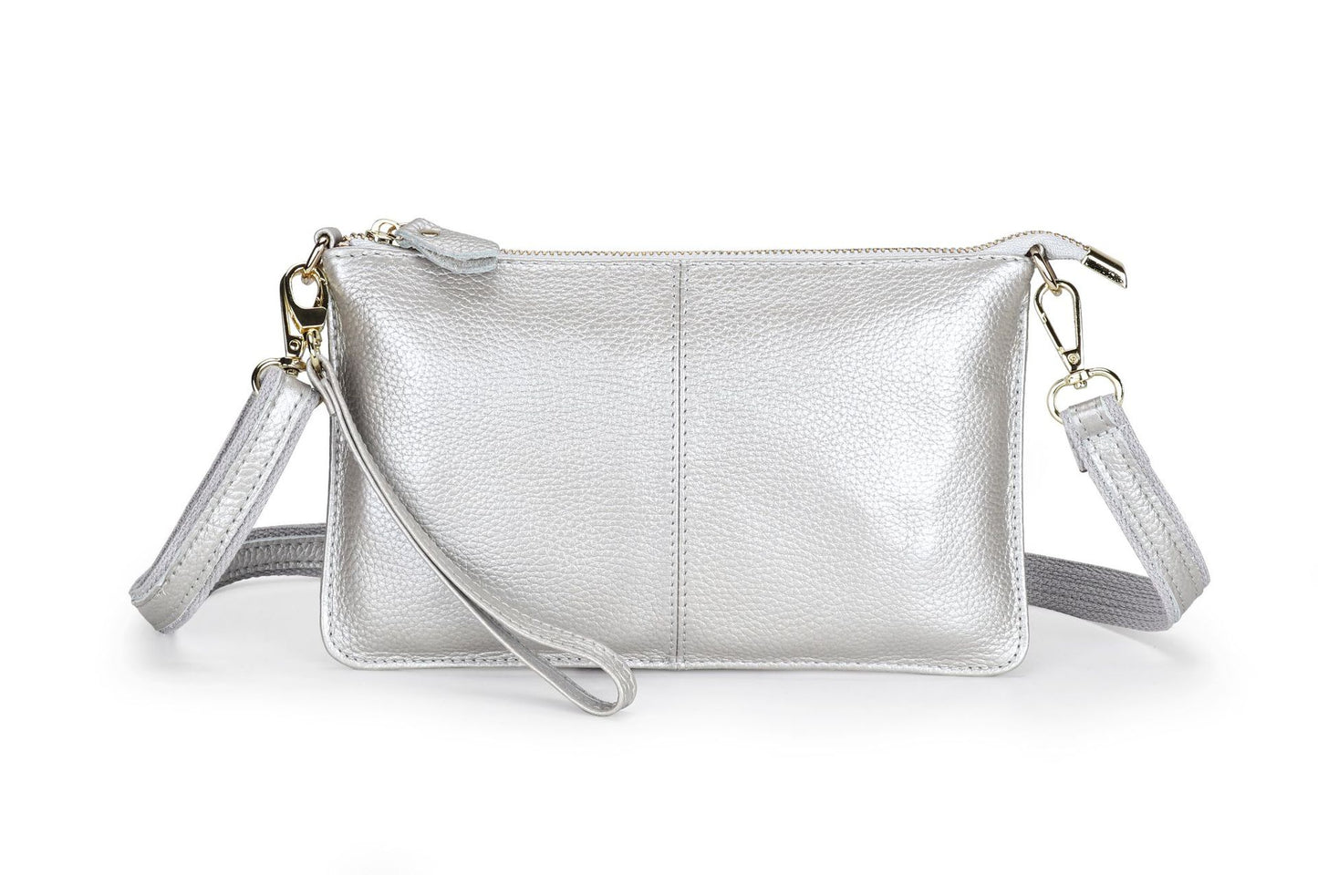 Women's Leather First Layer Cowhide With Wrist Women's Messenger Bag