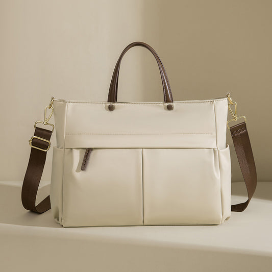 Women's Inch Fashion Commuter Solid Color Business Laptop Bag
