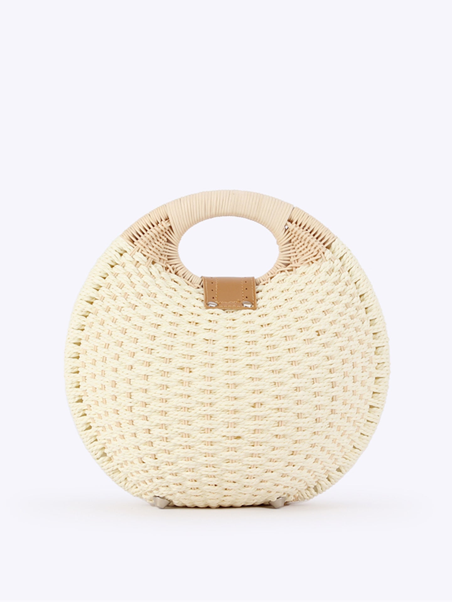 Fashion Shell Cute Personality Rattan Weave Beach Vacation Straw Women's Handbag