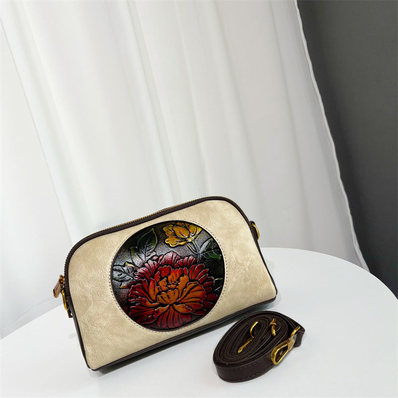 Chinese Style Versatile High Quality Large Capacity Ethnic Commute Handbags