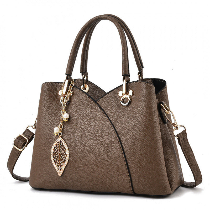 Women's Fashion Alligator Print Simple Solid Color Handbags