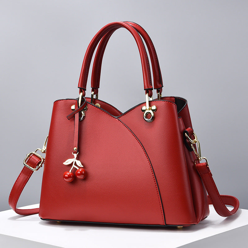 Women's Large Capacity Solid Color Mom Fashion Women's Handbag