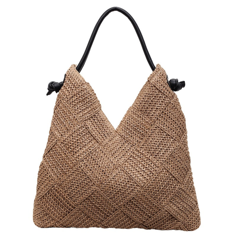 Women's Cotton Woven Sweet Beach Trip Hand-woven Bags