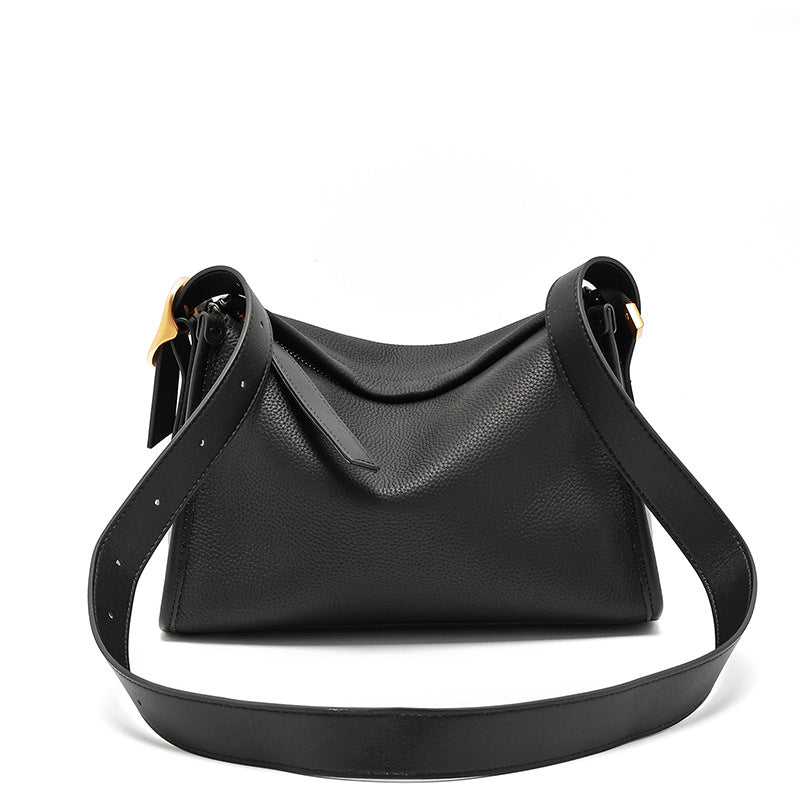 Women's Layer Cowhide Pillow Genuine Leather Fashion Bags